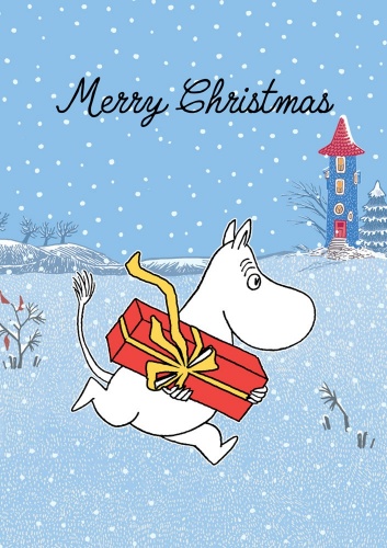 Moomins Merry Christmas Gift Christmas Card